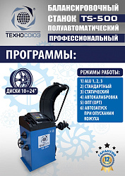 TS-500 Балансировочный станок с лазером