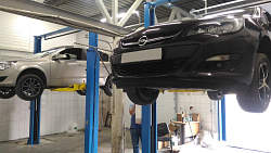 S4D-2 подъемник 4 т, 2-х ст. электрогидравлический